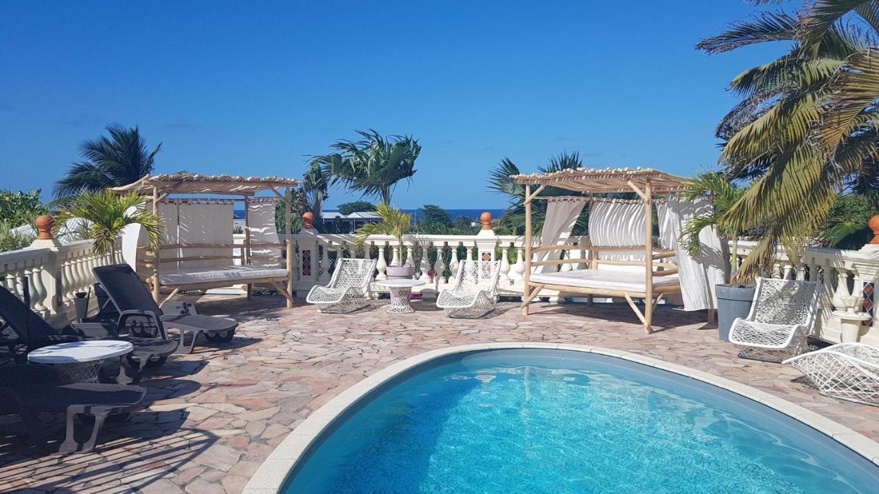 Le Moulin De La Baie Piscine Vue Mer Le Moule Luaran gambar